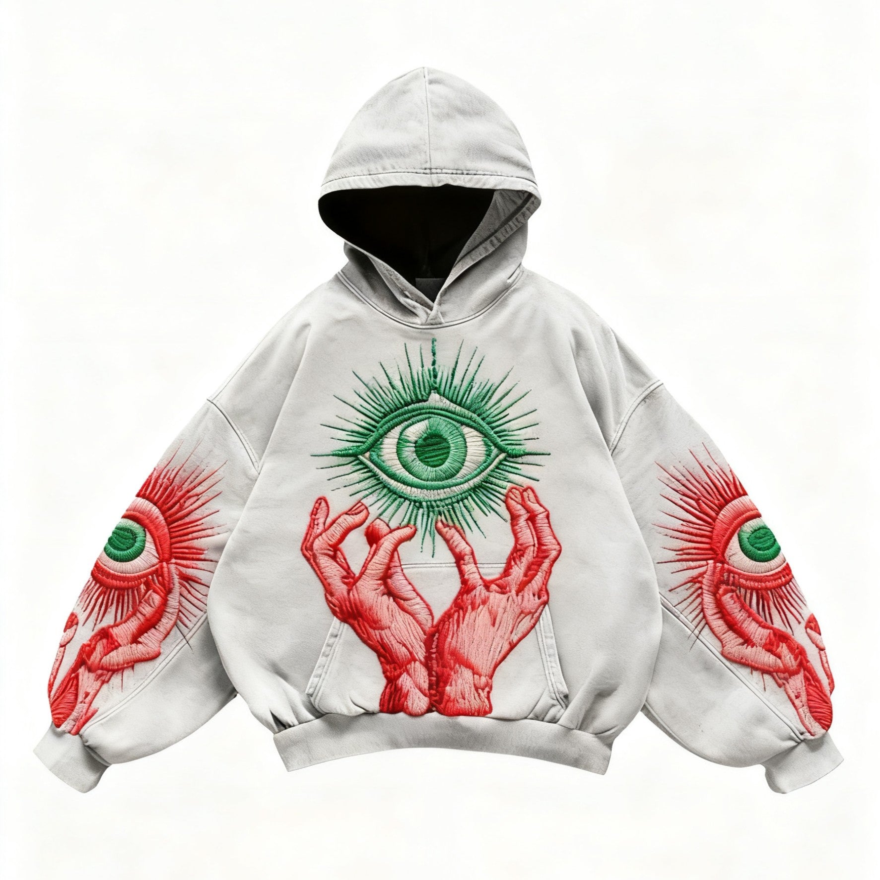 Fashion Casual Printed Polyester Sweater