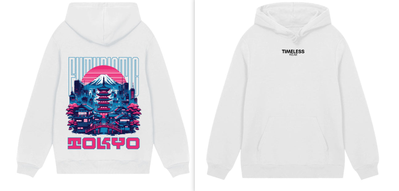 Heavyweight Washed Vintage Loose Casual Hoodie