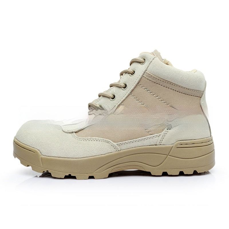 Outdoor Low-cut Tactical Boots For Hiking And Mountaineering